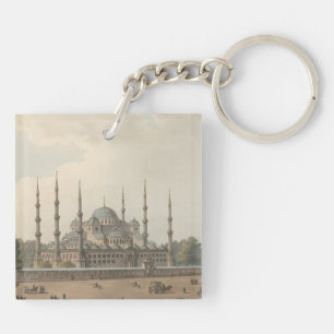 Porte-clefs Mosquée Bleue du Sultan Ahmed, Istanbul, Turquie