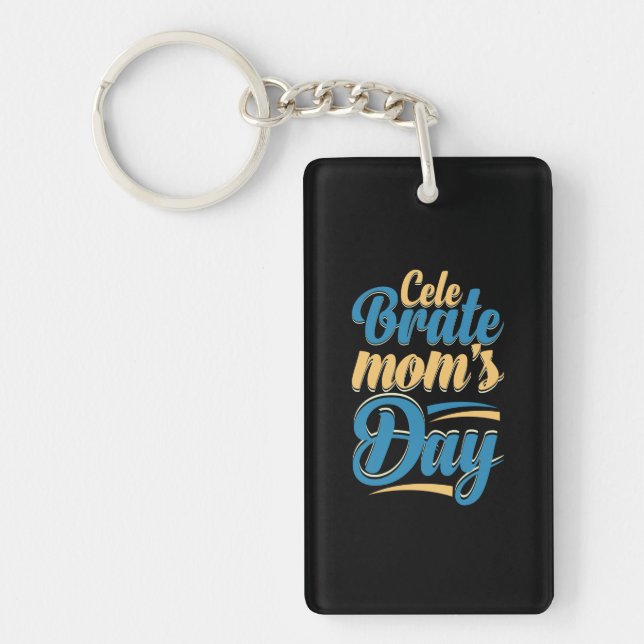 Porte-clefs Mother Gift Celebrate (Devant)