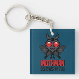 Porte-clefs Mothman Motivant Croit En Vous