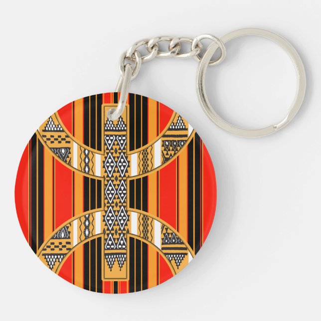 Porte-clefs Motif amazigh z imazighen (Dos)