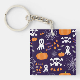 Porte-clefs Motif amusant d'Halloween