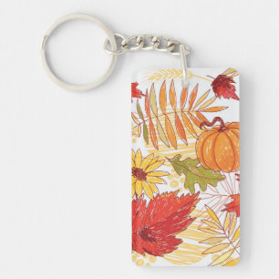 Porte-clefs Motif automne