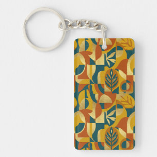 Porte-clefs Motif Botanique