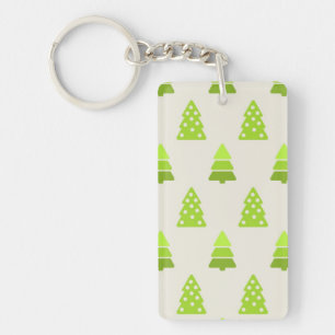 Porte-clefs motif d'arbre de Noël