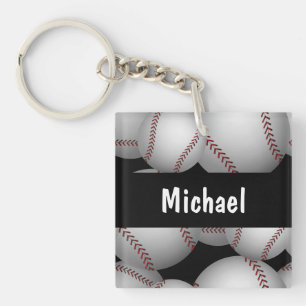 Porte-clefs Motif de base-ball