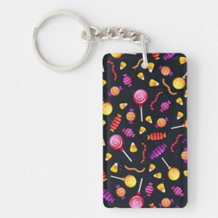 Porte-clefs Motif de bonbons d'Halloween