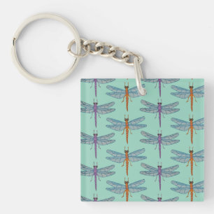 Porte-clefs Motif de libellule