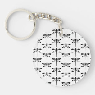 Porte-clefs Motif de libellules