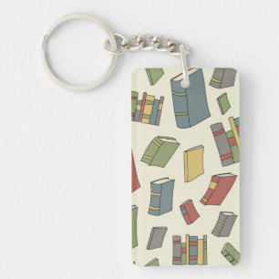 Porte-clefs Motif de livre