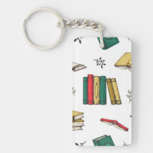 Porte-clefs Motif de livre