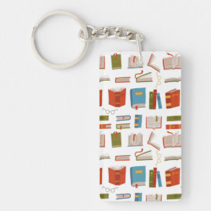Porte-clefs Motif de livre