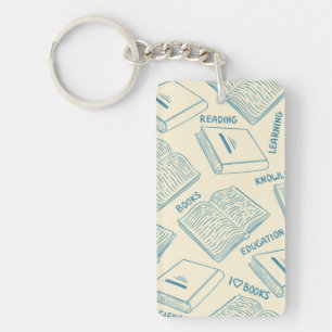 Porte-clefs Motif de livre