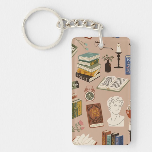 Porte-clefs Motif de livre (Devant)
