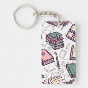 Porte-clefs Motif de livre
