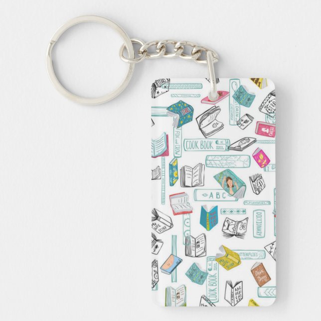 Porte-clefs Motif de livre (Devant)