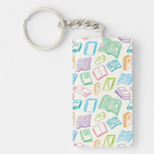 Porte-clefs Motif de livre