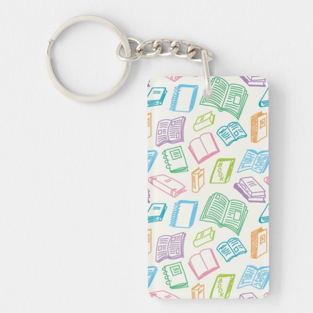 Porte-clefs Motif de livre (Devant)