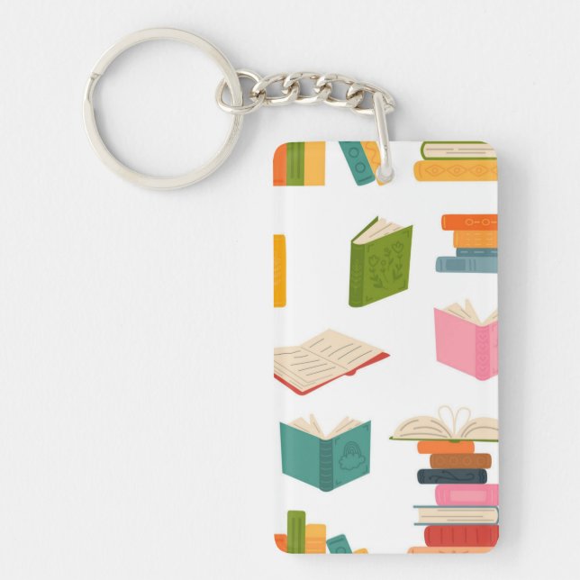 Porte-clefs Motif de livre (Devant)