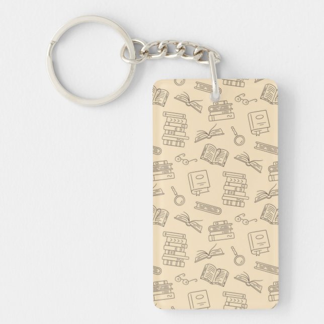Porte-clefs Motif de livre (Devant)
