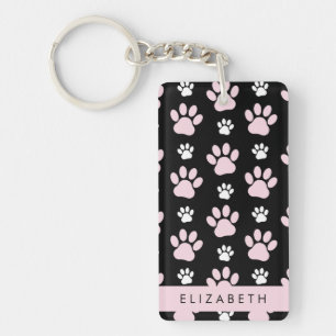 Porte-clefs Motif De Pailles, Pailles Roses, Pailles De Chien,