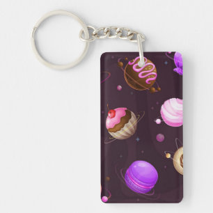 Porte-clefs Motif d'espace