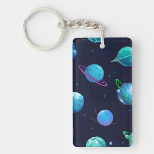 Porte-clefs Motif d'espace