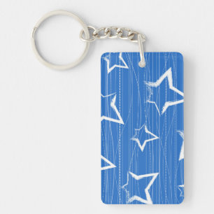 Porte-clefs Motif d'étoiles