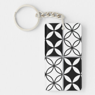 Porte-clefs Motif en céramique