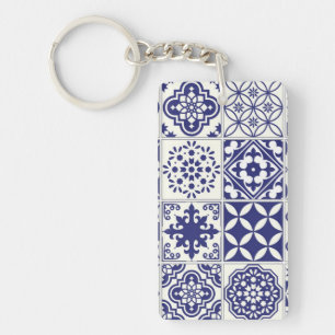 Porte-clefs Motif en céramique