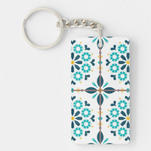 Porte-clefs Motif en céramique