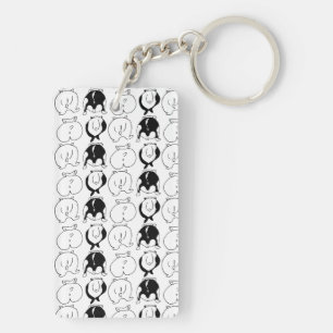 Porte-clefs Motif Hamster Butts