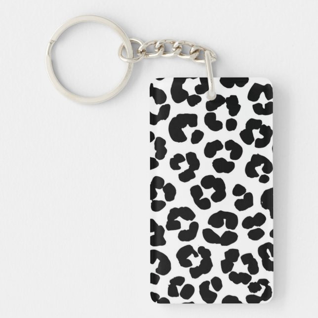 Porte-clefs Motif imprimé animal (Devant)
