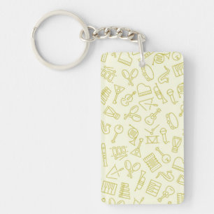 Porte-clefs Motif musical
