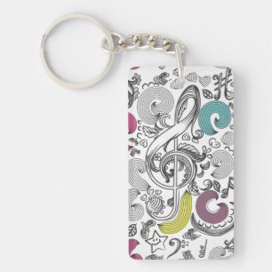 Porte-clefs Motif musical