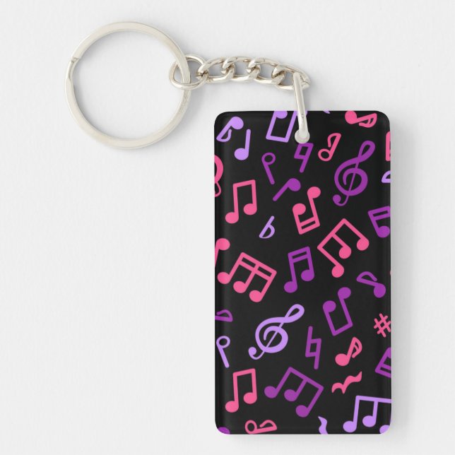 Porte-clefs Motif musical (Devant)
