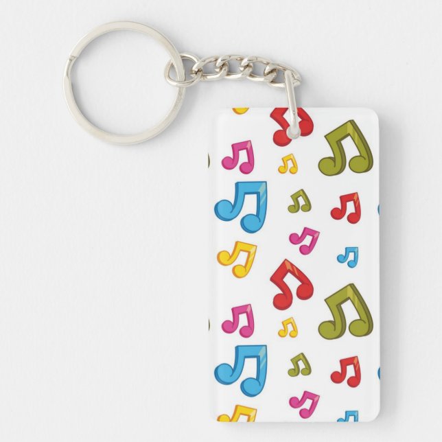 Porte-clefs Motif musical (Devant)