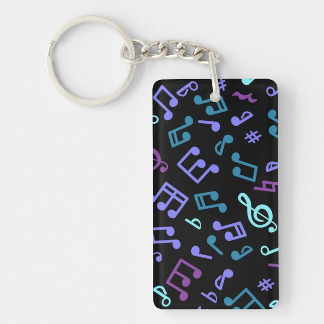 Porte-clefs Motif musical (Devant)