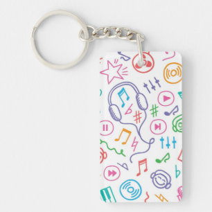Porte-clefs Motif musical