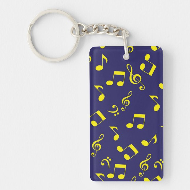 Porte-clefs Motif musical (Devant)