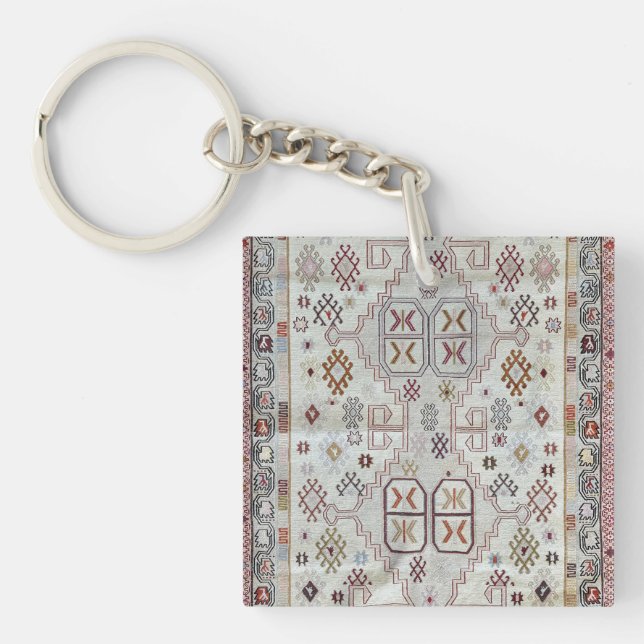 Porte-clefs Motif persan oriental (Devant)