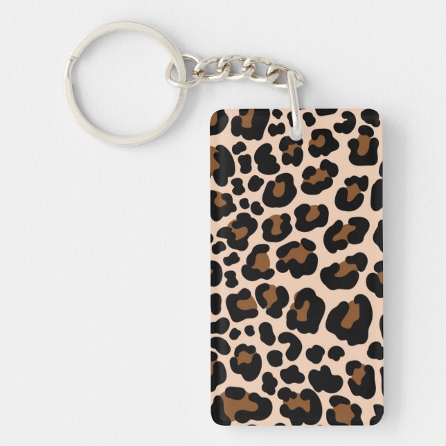 Porte-clefs motif poster de animal (Devant)