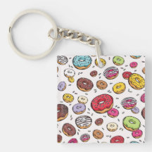 Motif sans couture de donuts