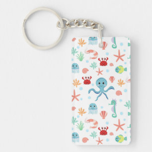 Porte-clefs motif Sea World