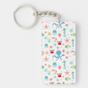Porte-clefs Motif Sea World
