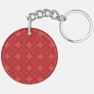 Porte-clefs Motif shippo rouge