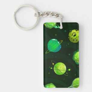 Porte-clefs Motif spatial