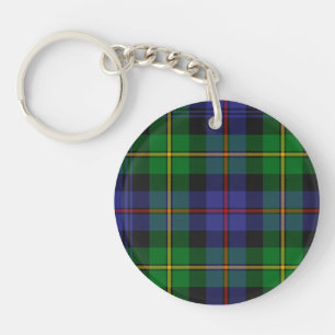 Porte-clefs Motif Tartan Écossais