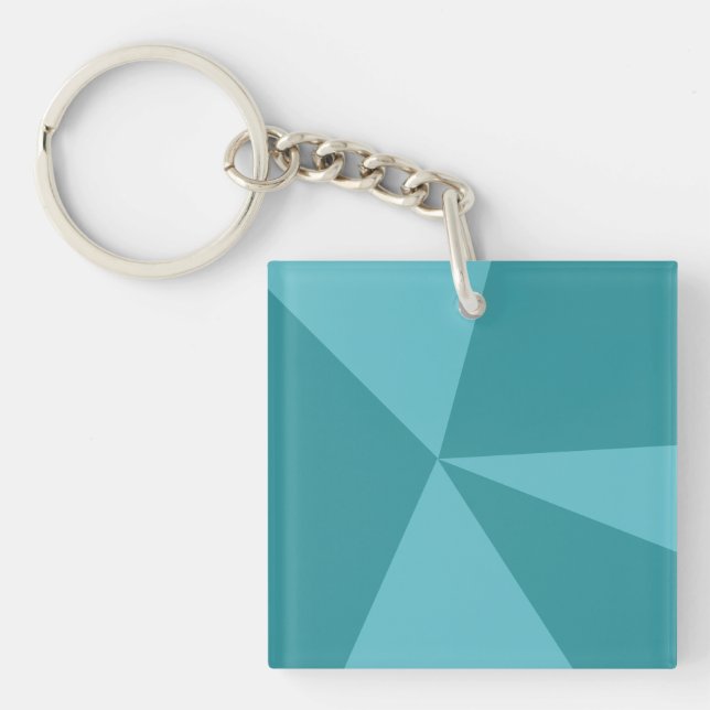 Porte-clefs Motif triangles (Devant)