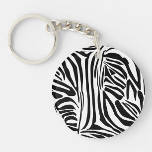 Porte-clefs Motif zèbre