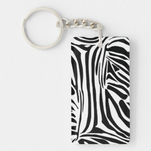 Porte-clefs Motif zèbre